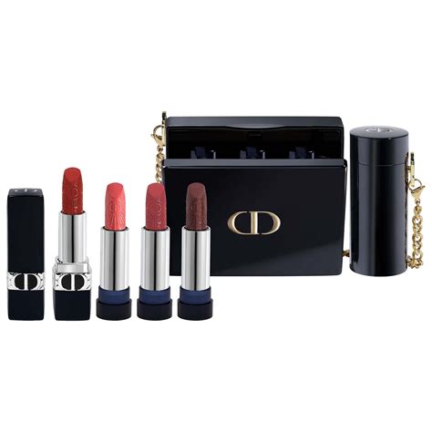 dior makeup lipstick set|christian dior lipstick set.